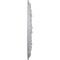 Ekena Millwork Jackson Ceiling Medallion (Fits Canopies up to 13 1/2"), Hand-Painted Frost, 32 3/4"OD x 2 1/2"P CM32JAFRF - alternate 4
